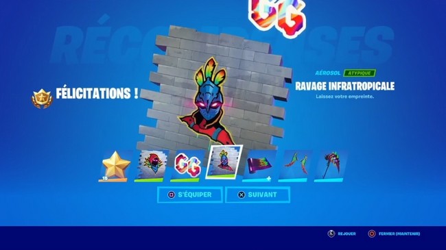 Ravage infratropicale fortnite