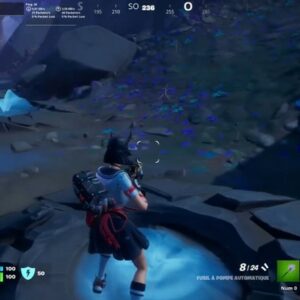 Se propulser en l'air avec des Geysers fortnite