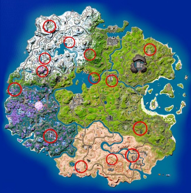 Tous les emplacements des PNJ dans Fortnite Chapitre 3 Saison 3