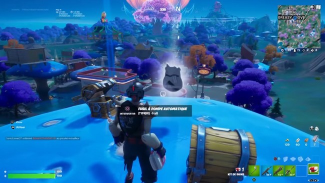 Trouver des jetons de Bric Broc à Greasy Grove