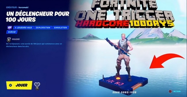 Un déclencheur pour 100 jours-défi