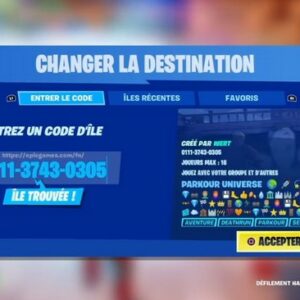 code Parkour cosmique