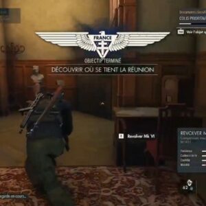 document classifié Colis prioritaire-Mission 3 Académie d'espions - Sniper Elite 5