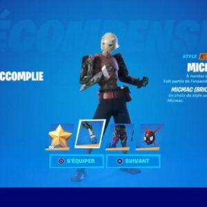 débloquer le style Micmac Bricamouflage dans Fortnite
