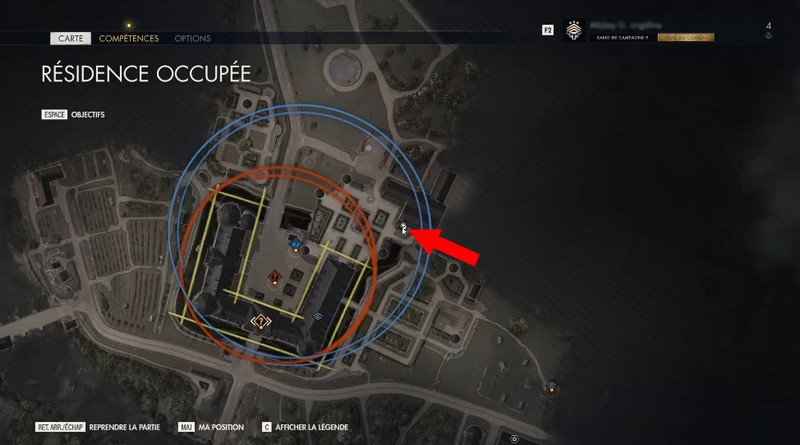 emplacement objet d'art volé 1 - Sniper Elite 5