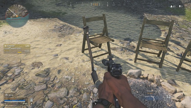 emplacement pelle warzone saison 4-1