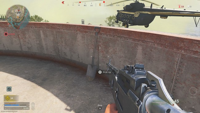 emplacement pelle warzone saison 4-2