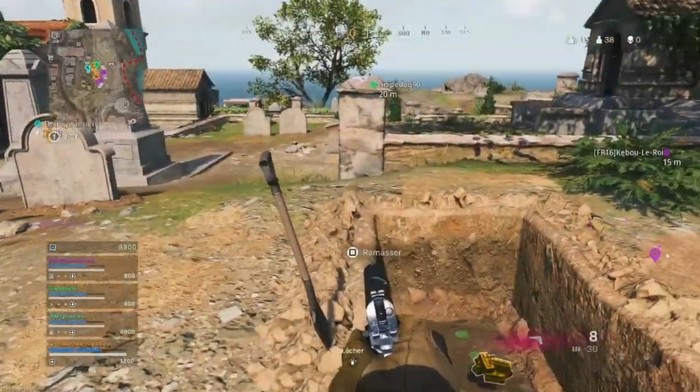 emplacement pelle warzone saison 4