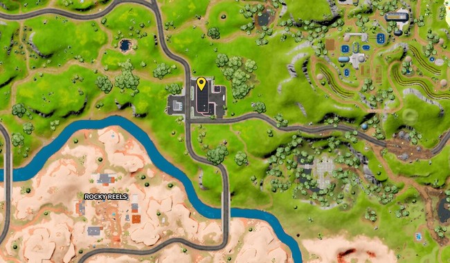 emplacement station-service Fortnite