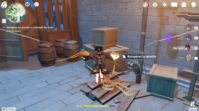 sur scène et en dehors-genshin impact