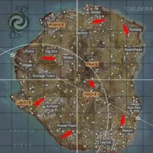 Emplacement Bunker Warzone saison 4