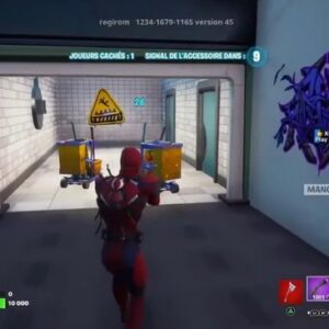 Éliminer 3 adversaires déguisés en accessoire fortnite