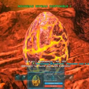 œuf de Magmasaur à Ark Fjordur-1