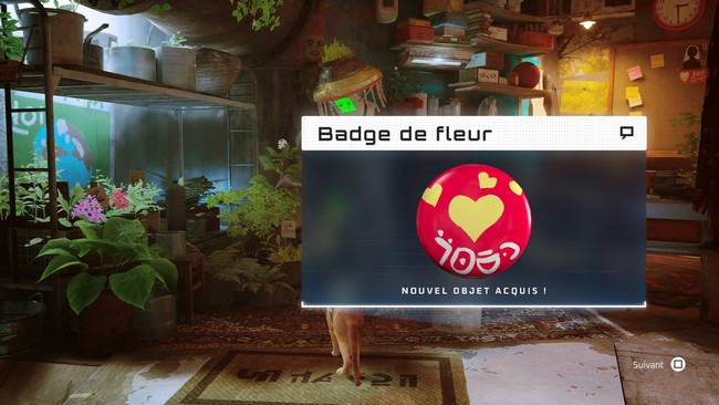 Badge de fleur de Stray