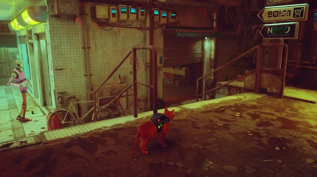 Badge de police dans Stray-2