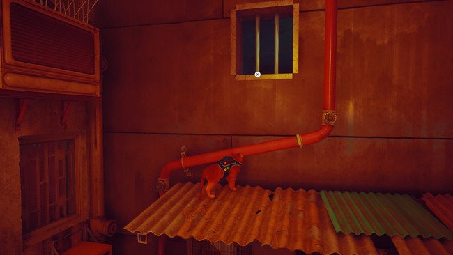 Badge de police dans Stray