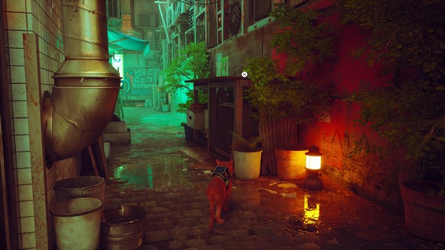 Badge de police dans Stray