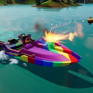 Canot motorisé fortnite