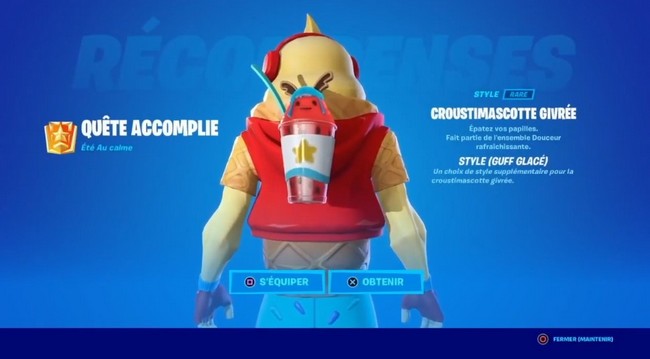 Croustimascotte givrée style (Guff-Glacé)