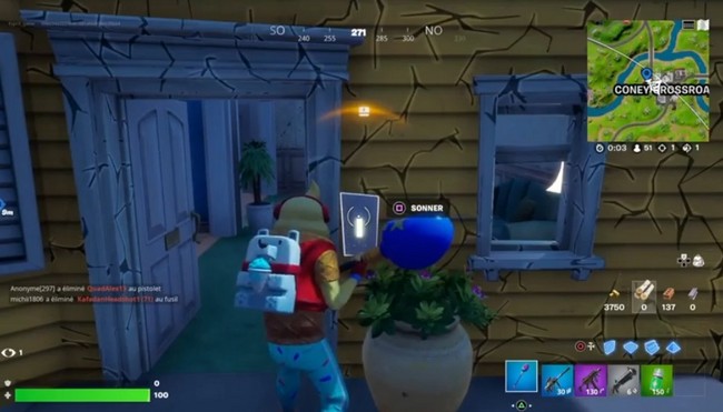 Emplacement sonnette 2