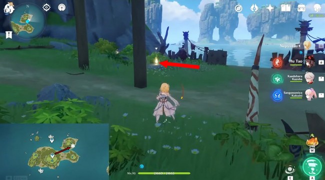 La photo égarée-genshin impact - Récuperation de la montre de poche en argent