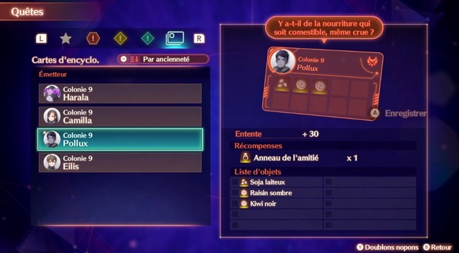 Pollux Xenoblade Chronicles 3