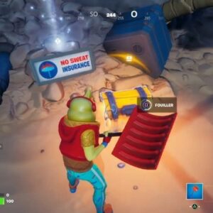 Emplacement du premier panneau Au calme des produits rappelés