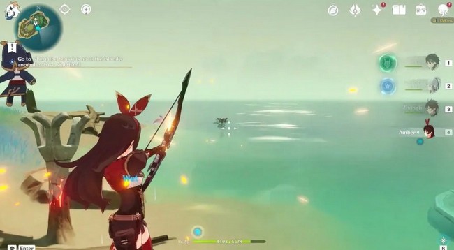 Solution Puzzle des Torches des îles du Flan genshin impact