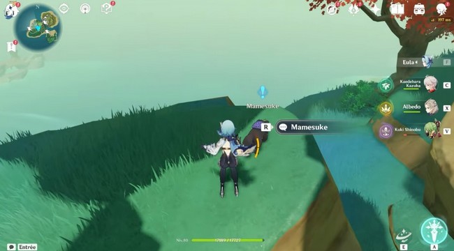 Un Bake-danuki aux envies de voyage-genshin impact