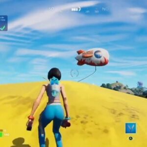 atterrir après avoir sauté du bus de combat pendant l'événement de l'été Au calme