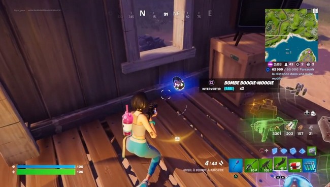 bombe Boogie-woogie fortnite saison 3 chapitre 3