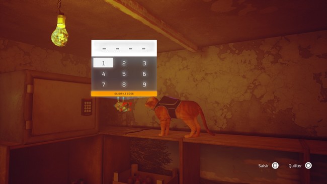 code 8542 pour ouvrir le coffre