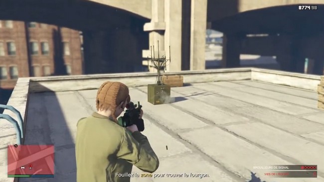 emplacement Brouilleur C