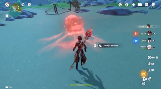 evenement conflit secret genshin impact