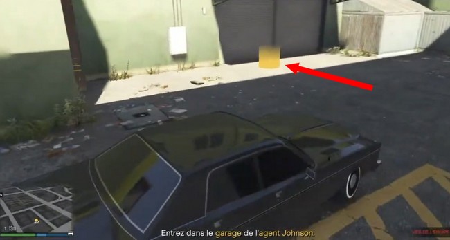 emplacement garage de l'agent johnson-gta online