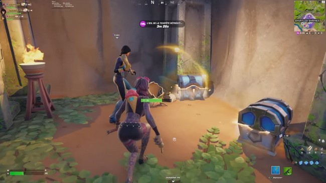 la salle secrete fortnite