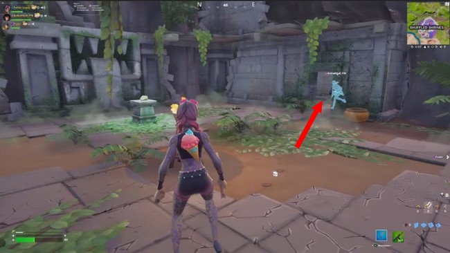 la salle secrete fortnite