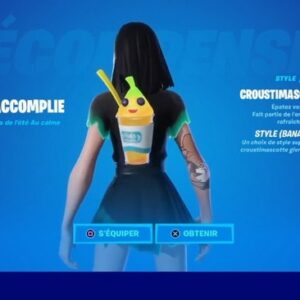 l'accessoire de Dos Banana Glagla-fortnite