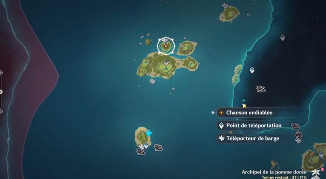 quête Chanson endiablée-genshin impact-1