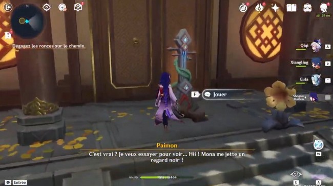 quête Chanson endiablée-genshin impact-donjon 2