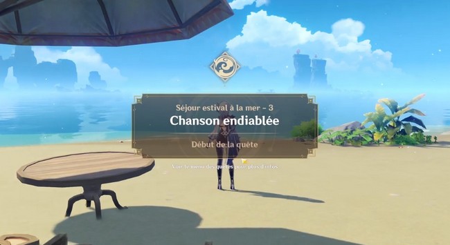 quête Chanson endiablée-genshin impact