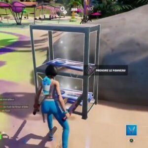 ramasser un panneau Au Calme fortnite -defi été au calme