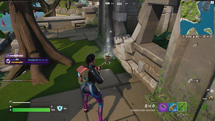 relique Durrrburger 1 des ruines fortnite