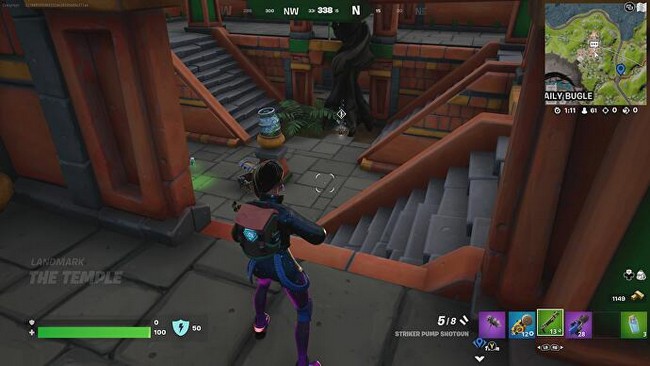 relique Durrrburger 1 du temple fortnite