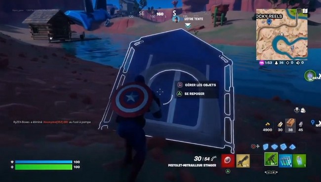 tente fortnite saison 3 chapitre 3