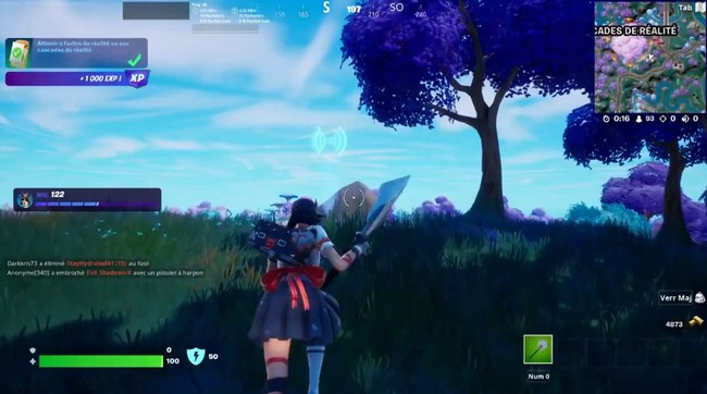 établir une liaison avec l’appareil dans les cascades de réalité