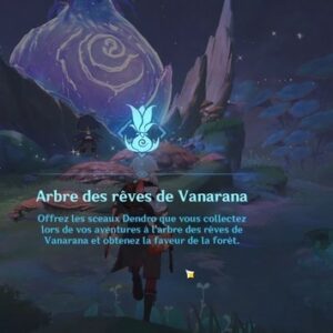 Arbre des rêves de vanarana genshin impact