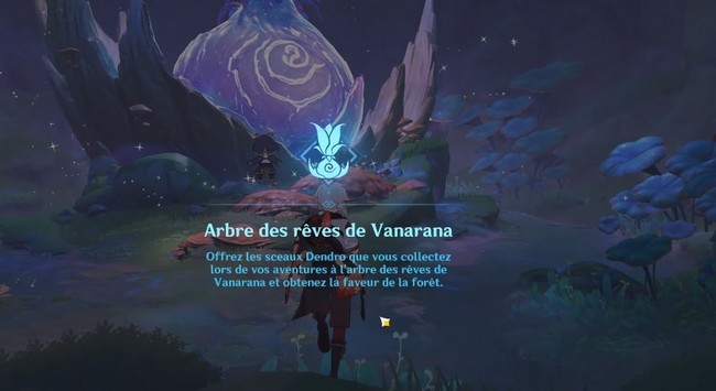 Arbre des rêves de vanarana genshin impact