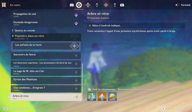 Arbre et rêve -genshin-impact