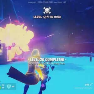 Atteindre le niveau 20 dans Survie glaciale dans Fortnite